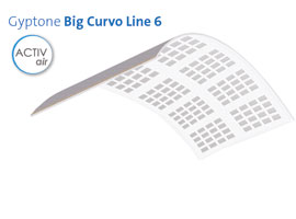Techo Gyptone big Line 6 curve